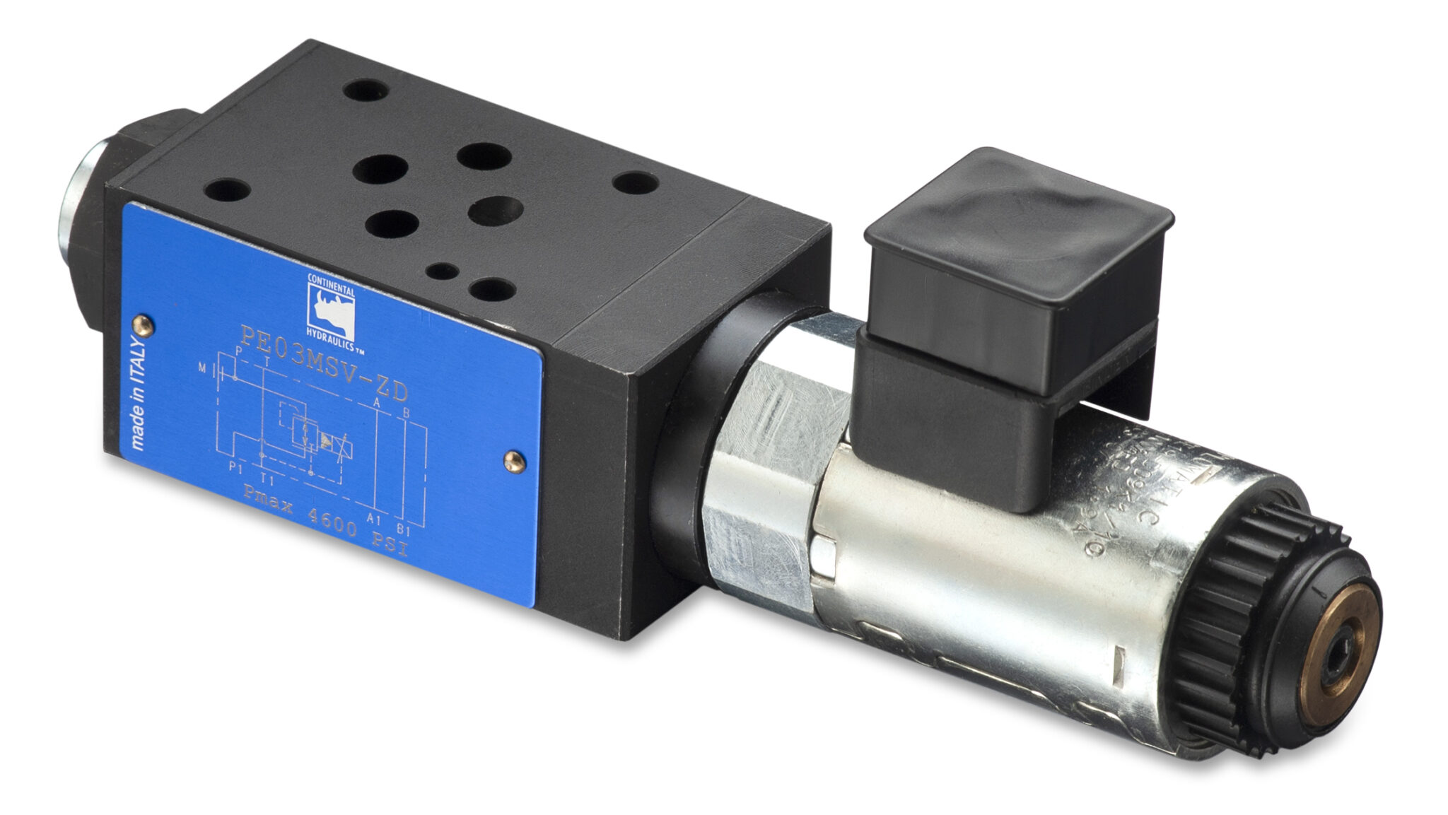 VEP03MSV-PDRP pressure control valve product; white background