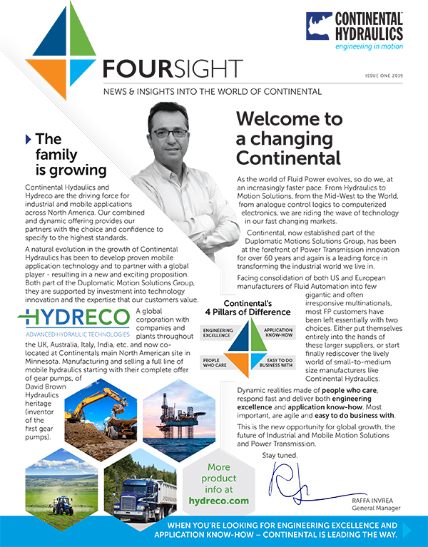 2019 October newsletter cover; branded