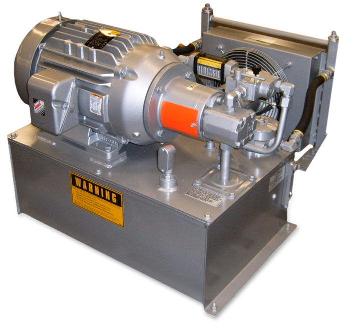 Low Profile Power Unit; white background