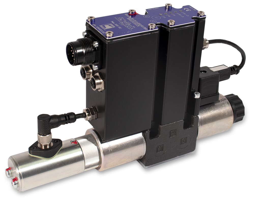 VED03JH-3FC proportional valve product; white background