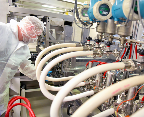 Hydraulics_Medical Hydraulic machinery being used in medical laboratory