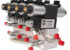 Manifold Flow Control Valve Product; White Background