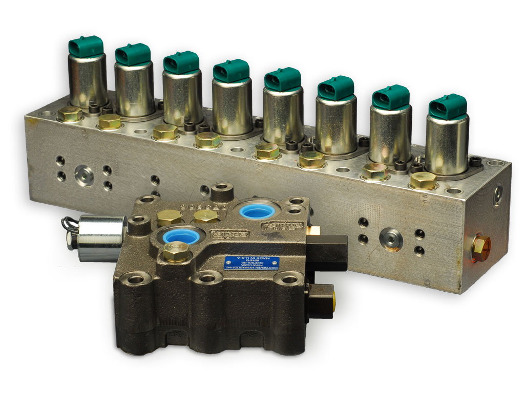 OEM manifold products; white background