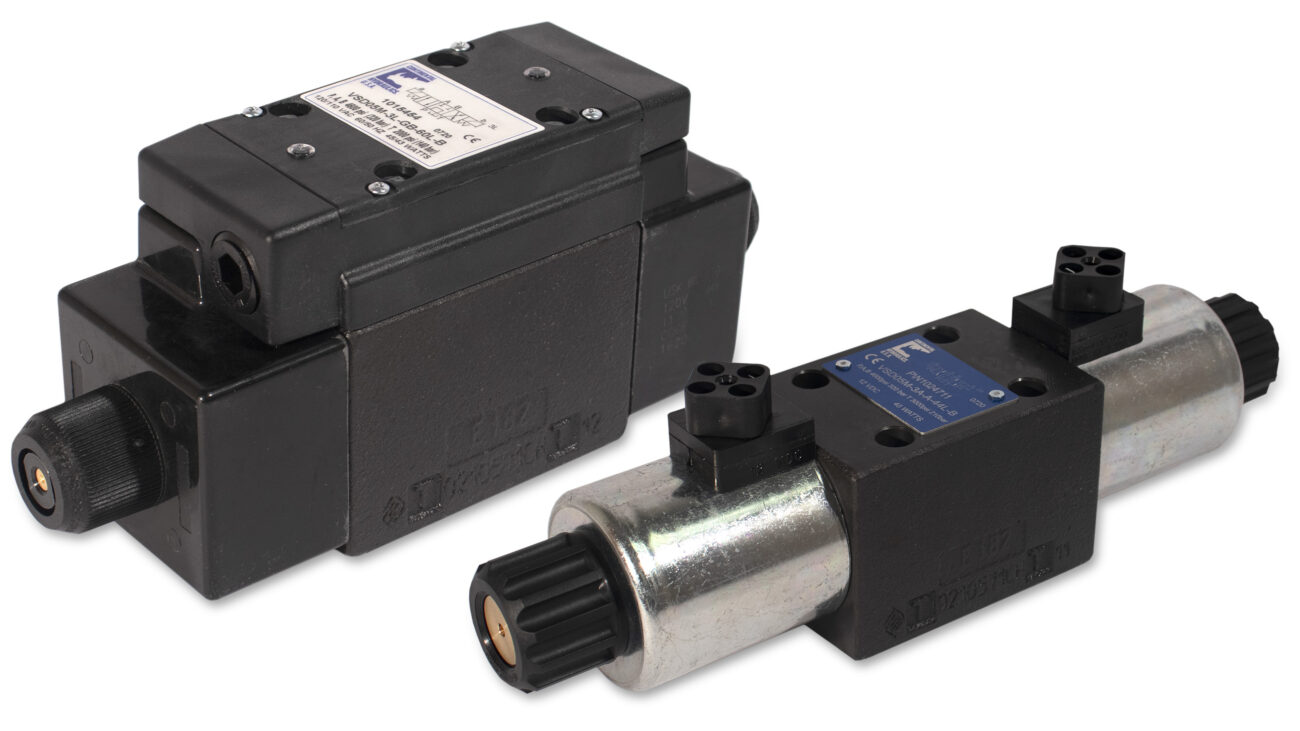 VSD05M direct operated solenoid valve products; white background